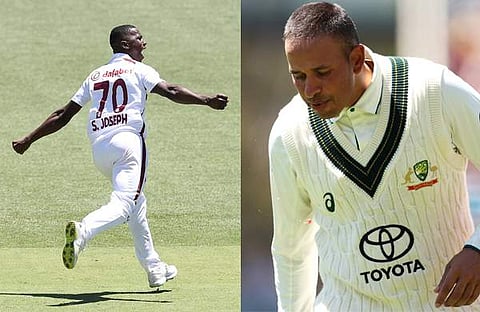 ഷമർ ജോസഫ്, ഉസ്മാൻ ഖവാജ/ ട്വിറ്റർ