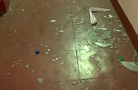 യൂത്ത് കോൺഗ്രസ് ഓഫീസ് അടിച്ചുതകർത്തപ്പോൾ, സ്ക്രീൻഷോട്ട്