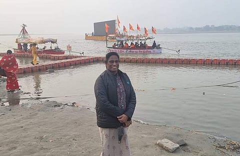 അയോധ്യയില് എത്തിയ പി ടി ഉഷ /ചിത്രം എക്സ്