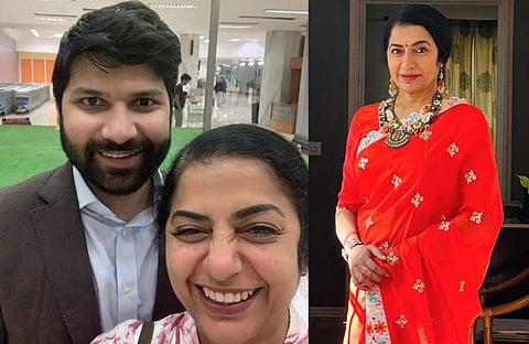 സുഹാസിനിയും മകനും/ ഇൻസ്റ്റഗ്രാം