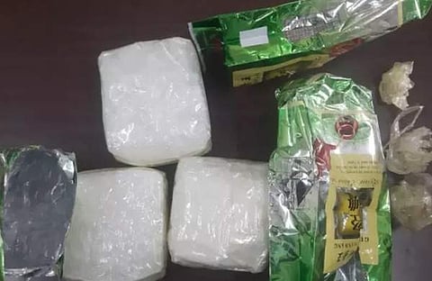 ചെന്നൈയില് പിടികൂടിയ ലഹരിമരുന്ന്/ ടിവി ദൃശ്യം