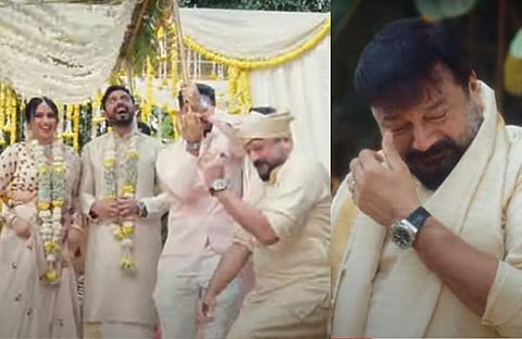 ജയറാം ചക്കിയുടെ വിവാഹനിശ്ചയത്തിൽ/വീഡിയോ ദൃശ്യം