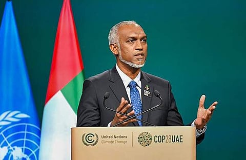 പ്രസിഡന്റ് മുഹമ്മദ് മൊയിസു/ പിടിഐ