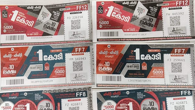 ഒരു കോടിയുടെ ഭാഗ്യശാലി ആര്?; ഫിഫ്റ്റി- ഫിഫ്റ്റി ലോട്ടറി ഫലം പ്രഖ്യാപിച്ചു
