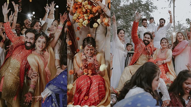 ആഘോഷം തുടങ്ങി, കളറായി ജിപിയുടേയും ഗോപികയുടേയും ഹൽദി: വിഡിയോ