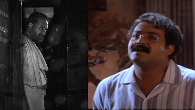 മാടമ്പള്ളിയിലെ ആ ക്രൂരനായ കാരണവരായി കൊടുമൺ പോറ്റി; ഭ്രമയു​ഗം പശ്ചാത്തലത്തിൽ മണിച്ചിത്രത്താഴിന്റെ റീക്രിയേഷൻ