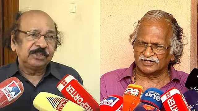 പാട്ടില് ക്ലീഷേ പ്രയോഗങ്ങള്, കമ്മിറ്റി അംഗീകരിച്ചില്ലെന്ന് സാഹിത്യ അക്കാദമി പ്രസിഡന്റ്; സച്ചിദാനന്ദന് മലയാളിയല്ലെന്ന് ശ്രീകുമാരന് തമ്പി