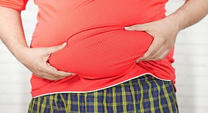 dense stomach