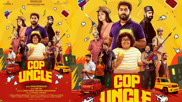 കട്ടച്ചൂടിനിടെ ചിരിയുടെ പെരുമഴ പെയ്യിക്കാൻ ധ്യാൻ ശ്രീനിവാസന്റെ 'കോപ്പ് അങ്കിൾ'; ഫസ്റ്റ് ലുക്ക് പോസ്റ്റർ