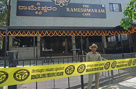 രാമേശ്വരം കഫേ സ്‌ഫോടനം: അക്രമി വന്നിറങ്ങിയത് ബസില്‍?, അന്വേഷണം എന്‍ഐഎ ഏറ്റെടുത്തു