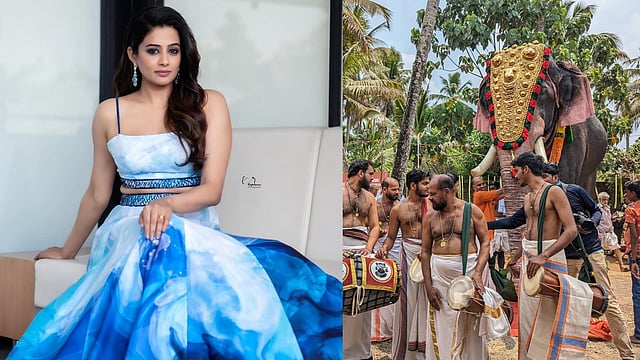 പ്രിയാമണി വക; തൃക്കയില് മഹാദേവനെ നടയിരുത്തി: മറ്റൂരുകാരുടെ സ്വന്തം യന്ത്ര ആന