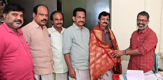പാലക്കാട് കോണ്‍ഗ്രസ് ജനറല്‍ സെക്രട്ടറി സിപിഎമ്മില്‍ ചേര്‍ന്നു
