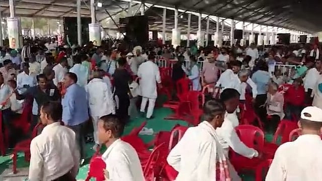Clash during India Alliance rally in Ranchi; Two people were injured