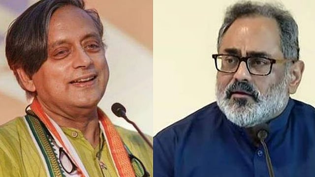 രാജീവ് ചന്ദ്രശേഖറിനെതിരായ ആരോപണം; ശശി തരൂരിന് തെരഞ്ഞെടുപ്പ് കമ്മീഷന്റെ താക്കീത്
