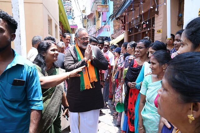 രാജീവ് ചന്ദ്രശേഖർ പ്രചാരണത്തിൽ