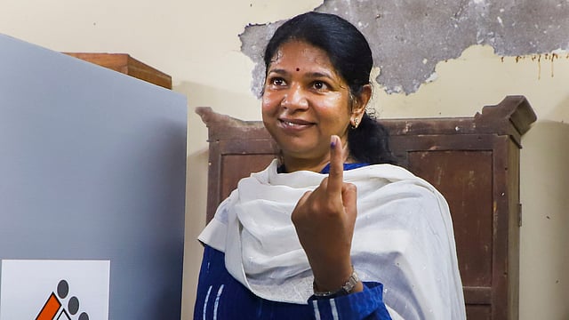 ഡിഎംകെ നേതാവ് കനിമൊഴി കരുണാനിധി
