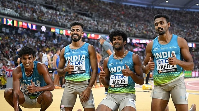ഇന്ത്യന് പുരുഷ റിലേ ടീമിനു കനത്ത തിരിച്ചടി; ഒളിംപിക്സ് യോഗ്യത തുലാസില്