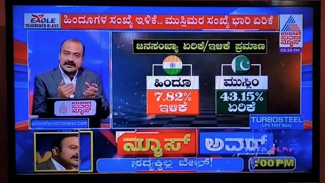 വര്ഗീയ വിദ്വേഷം പ്രചരിപ്പിച്ചു,ഏഷ്യാനെറ്റ് സുവര്ണ ന്യൂസ് അവതാരകനെതിരെ കേസ്