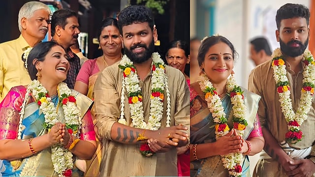നടി മീര വാസുദേവ് വിവാഹിതയായി; വരൻ 'കുടുംബവിളക്ക്' ഛായാഗ്രാഹകൻ