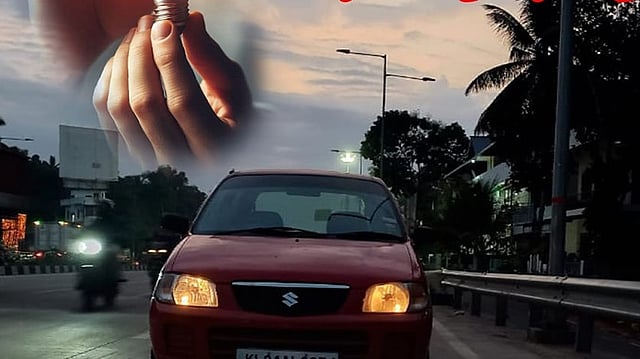 പാര്‍ക്ക് ലൈറ്റ് അത്ര ലൈറ്റല്ല, മറക്കരുത് വിളക്കുകളെ!; പ്രാധാന്യം വിവരിച്ച് മോട്ടോര്‍ വാഹനവകുപ്പ് 