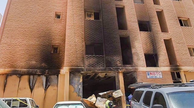 kuwait fire