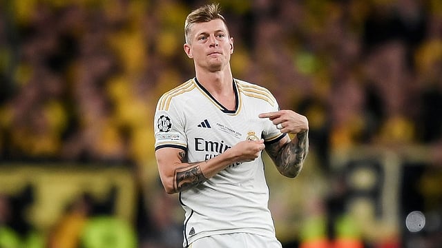 Toni Kroos played final match