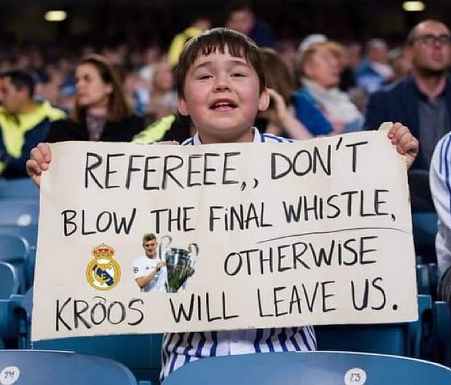 Toni Kroos played final match