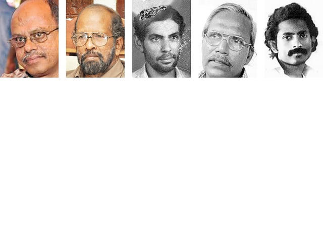 ജോര്ജ് ജോസഫ്, തോമസ് ജോസഫ്, ടിആര്, സി.അയ്യപ്പന്, വിക്ടര് ലീനസ്
