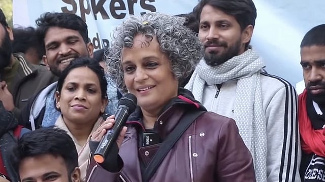 Delhi LG approves prosecution of Arundhati Roy under UAPA