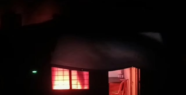 പൈനാവിൽ വയോധികയുടേയും മകന്റേയും വീടുകൾക്ക് തീയിട്ടു; മരുമകൻ പിടിയിൽ