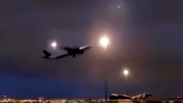 Watch: Air Canada Boeing catches fire moments after takeoff