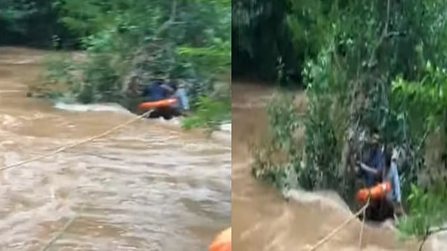 Travel with Google Maps; car fell off the bridge into the river