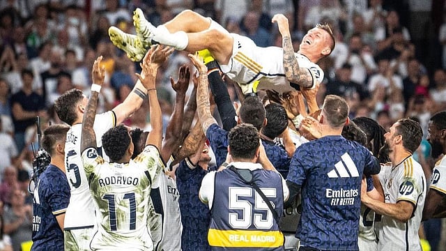 Toni Kroos played final match