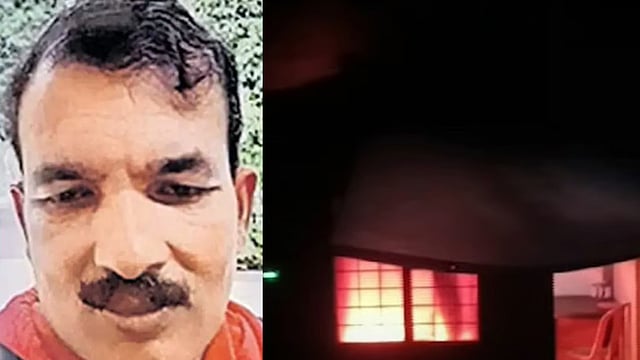 ഭാര്യ വിദേശത്തേക്ക് പോയത് ഇഷ്ടപ്പെട്ടില്ല; യുവാവ് വീടുകൾക്ക് തീയിട്ടത് ഭാര്യാമാതാവിനെ കൊല്ലാൻ ലക്ഷ്യമിട്ടെന്ന് പൊലീസ്