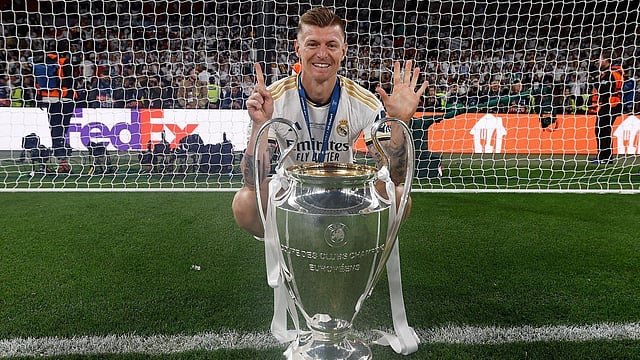 Toni Kroos played final match