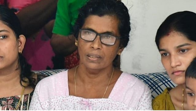 അര്ജുന്റെ അമ്മ മാധ്യമങ്ങളെ കാണുന്നു