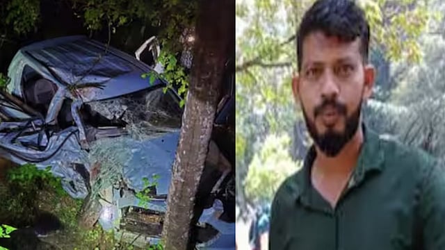 cars collided Father and son are dead