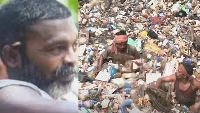 തോട് വൃത്തിയാക്കാനിറങ്ങിയ തൊഴിലാളിയെ കാണാതായിട്ട് മൂന്ന് മണിക്കൂറുകള്; തലസ്ഥാനത്ത് മാലിന്യക്കൂമ്പാരത്തില് തിരച്ചില്