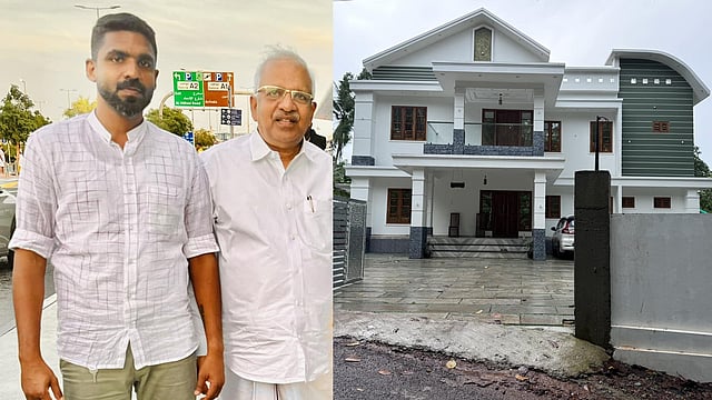'അത് കൊട്ടാര സദൃശമായ വീടല്ല, ഗൾഫിൽ അധ്വാനിച്ചുണ്ടാക്കിയ പണംകൊണ്ട് നിർമിച്ചത്': മറുപടിയുമായി പി ജയരാജന്റെ മകൻ
