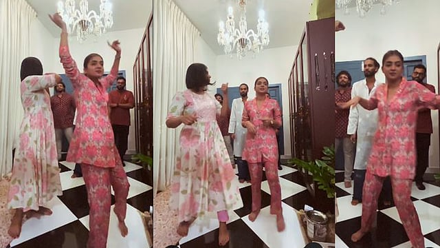 'വൈബ് ജസ്റ്റ് വൈബ്'! ഹിറ്റായി നസ്രിയയുടെ ഡാൻസ് പ്രാക്ടീസ്