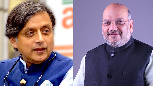 'പാകിസ്ഥാന് ഉചിതമായ മറുപടി നല്കി'; അമിത് ഷായുടെ പ്രസംഗത്തിന് കൈയടിച്ച് ശശി തരൂര്