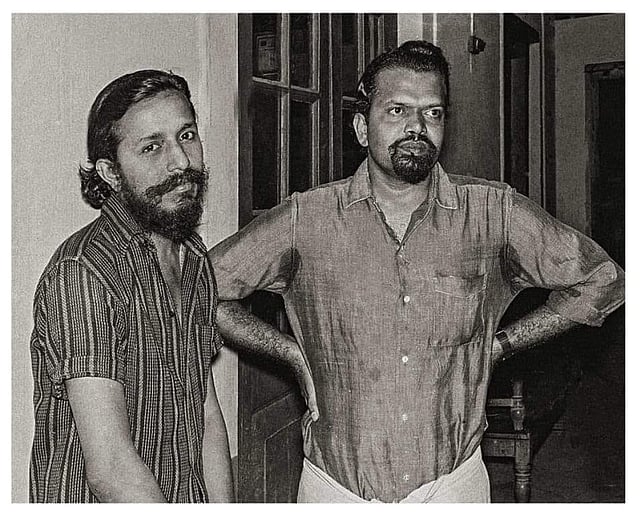 ജോണ് എബ്രഹാം അരവിന്ദനൊപ്പം