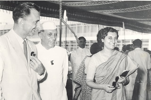 Jawaharlal Nehru, Indira Gandhi