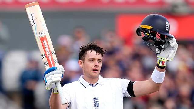 Jamie Smith breaks England Test record