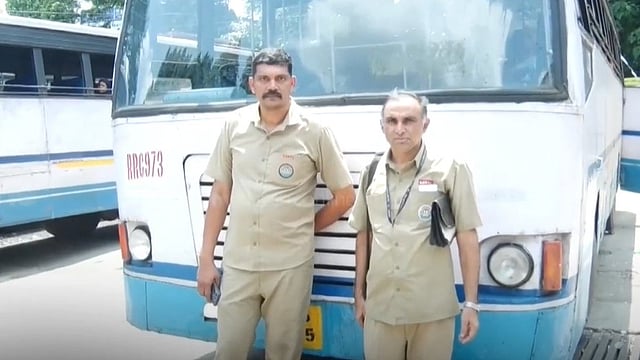 നടുറോഡിൽ ചോരവാർന്ന് കിടന്ന് യുവാവ്; രക്ഷകരായി കെഎസ്ആർടിസി ജീവനക്കാർ