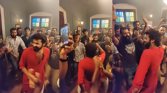 ഡപ്പാംകുത്തുമായി പ്രണവ് മോഹൻലാൽ: സെറ്റിൽ ആഘോഷം തീർത്ത് താരം- വിഡിയോ