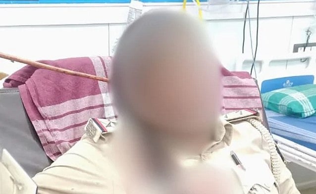 തര്‍ക്കം പരിഹരിക്കാനെത്തി;  ആള്‍ക്കൂട്ടം അമ്പെയ്തു; പൊലിസുകാരിയുടെ മുഖത്ത് തുളച്ചുകയറി