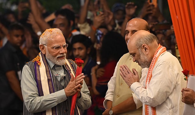 PM Modi - Amit Shah