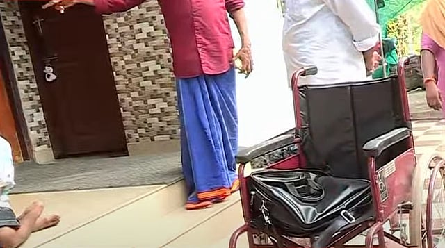 urban bank differently abled son kicked out house sealed