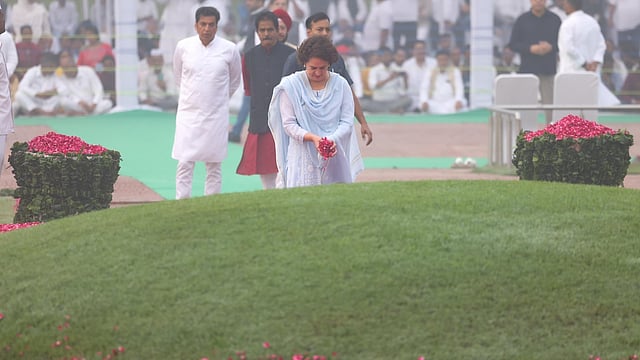 priyankagandhi @'Shanti Van'
